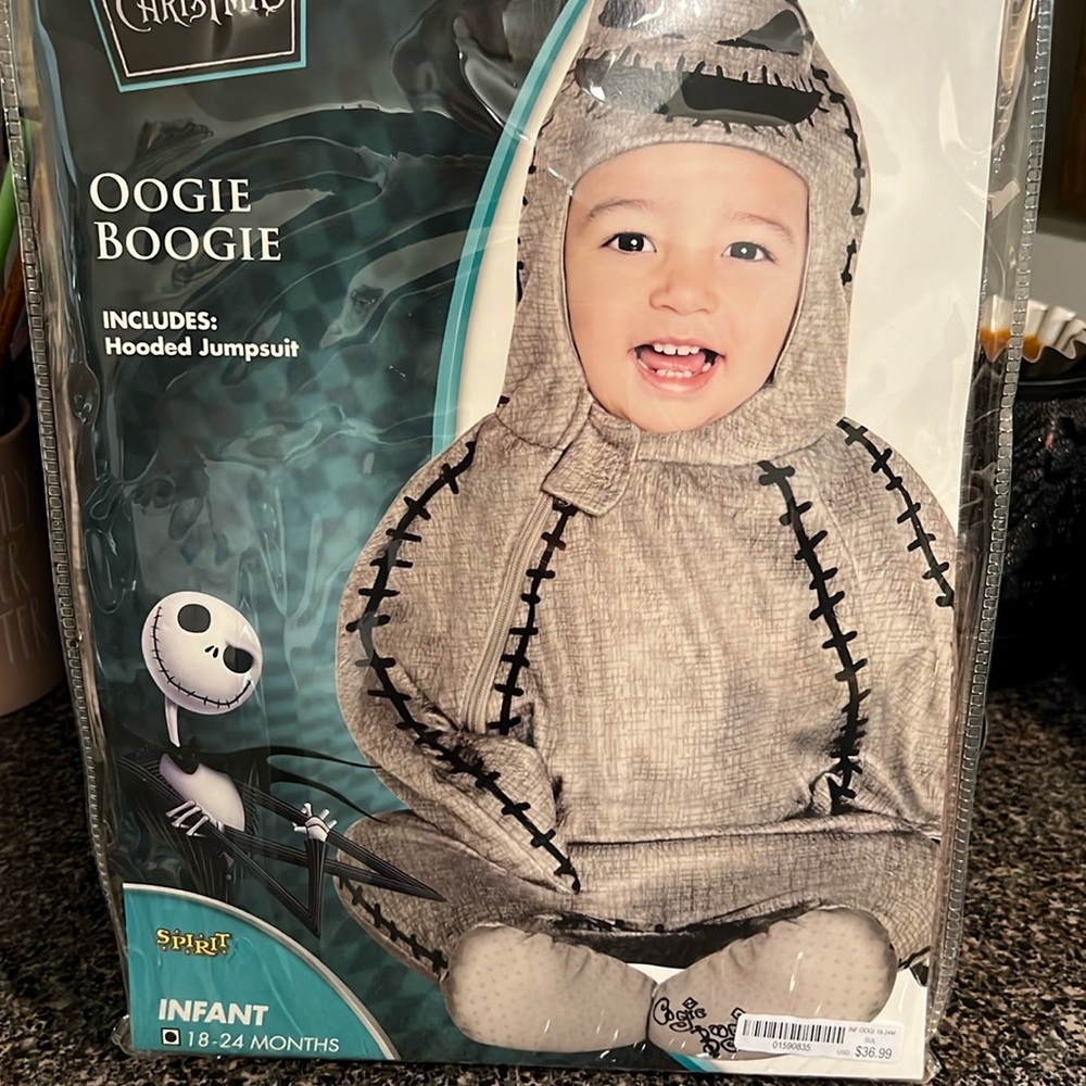 Brand New Baby Oogie Boogie Costume